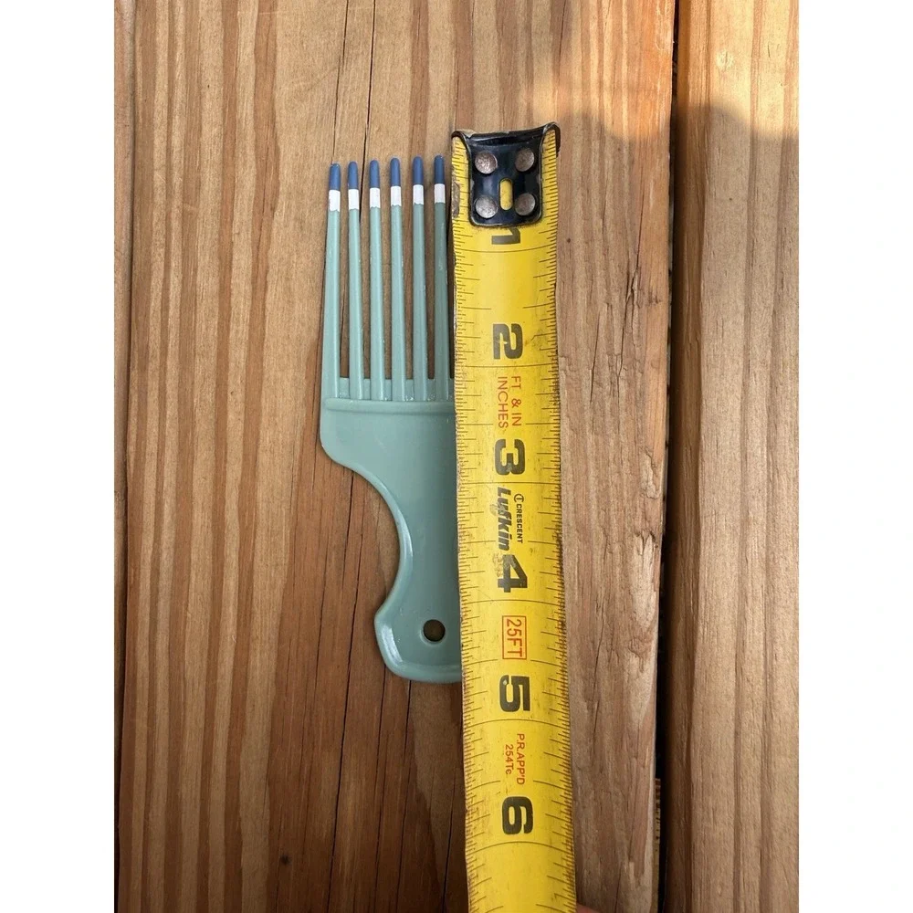 4 Vintage 80s 90s Goody Style Set of Color Dip Pick Hair Lift Comb Picks